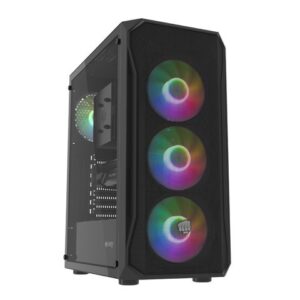 Natec Obudowa Fury Shobo SH4F RGB Midi Tower z oknem Czarna