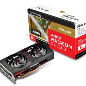 Sapphire Technology Karta graficzna Radeon RX 7600 Gaming OC 8G GDDR6 128bit 3DP/HDMI