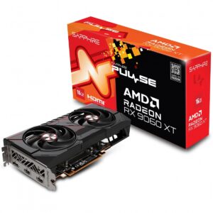 Sapphire Technology Karta graficzna Radeon RX 9060 XT PULSE 16GB GDDR6 128bit DP/2HDMI