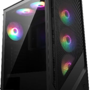 MSI Obudowa MAG FORGE 120A AIR FLOW TEMPERED GLASS
