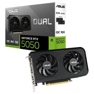 Asus Karta graficzna GeForce RTX 5050 DUAL 8GB OC GDDR6 128BIT 3DP/HDMI