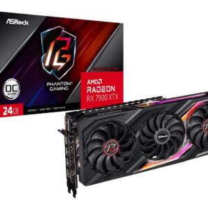 ASRock Karta graficzna Radeon RX 7900 XTX PHANTOM GAMING 24GB OC GDDR6 384bit