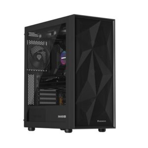 Natec Obudowa Genesis Diaxid 605F MIDI TOWER USB-C Czarna