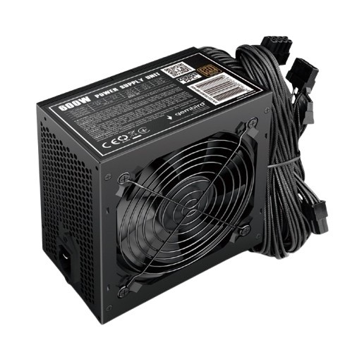 Gembird Zasilacz ATX 600W aktywne PFC 12 cm fan 80+Bronze color box