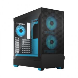 Fractal Design Obudowa Pop Air TG Clear Tint RGB cyan core