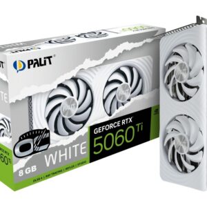 Palit Karta graficzna GeForce RTX 5060 TI WHITE OC 8GB GDDR7 128bit 3DP/HDMI