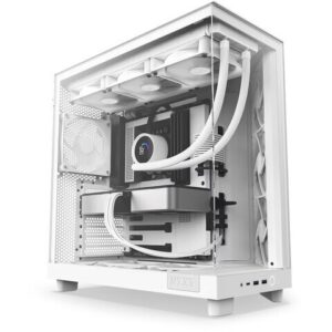 NZXT Obudowa H6 Flow z oknem Biała