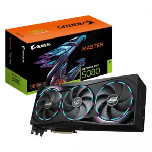 Gigabyte Karta graficzna GeForce RTX 5080 AORUS MASTER 16G 256BIT GDDR7 3DP/HDMI