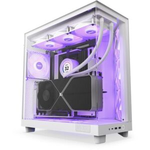 NZXT Obudowa H6 Flow RGB z oknem Biała