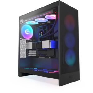 NZXT Obudowa H7 FLOW RGB Midi Tower z oknem (2024) Czarna
