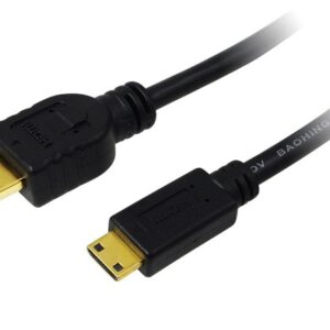 LogiLink Kabel HDMI - mini HDMI dl.1,5m pozłacany