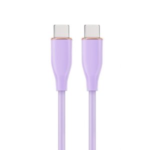 Gembird Kabel USB C(M) do USB C(M) 1.5M fioletowy