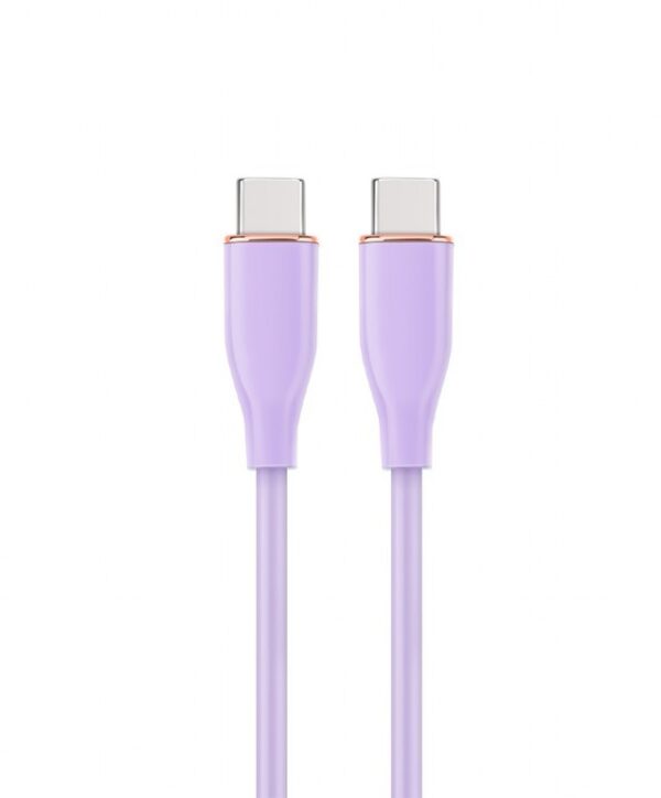 Gembird Kabel USB C(M) do USB C(M) 1.5M fioletowy