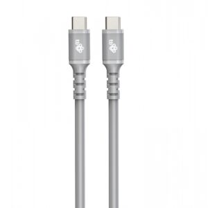 TB Kabel USB C - USB C 1m silikonowy szary