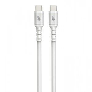 TB Kabel USB-C - USB-C 2m silikonowy biały