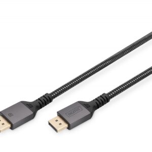 Digitus Kabel połączeniowy PREMIUM DisplayPort 8K60Hz UHD DP/DP M/M 1m Czarny