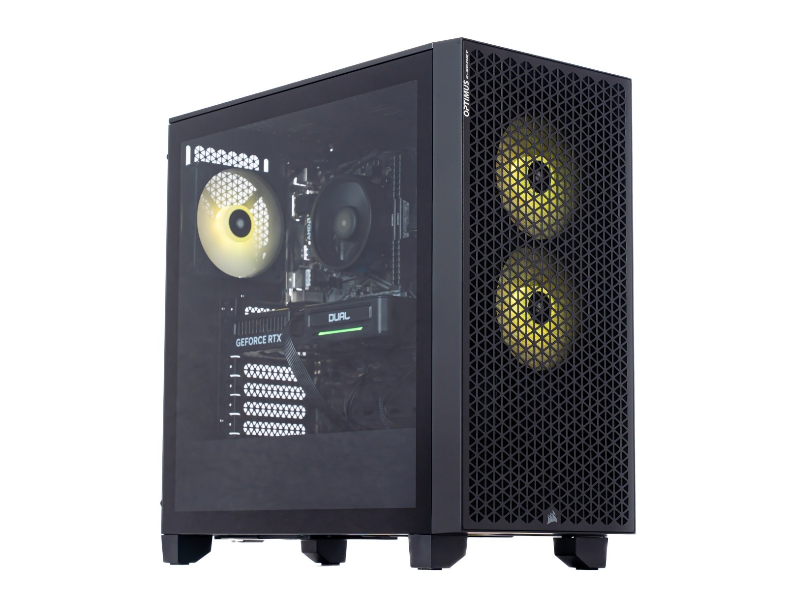 OPTIMUS Komputer E-Sport GA520T-CR10 Ryzen 4500/16GB/1TB/RTX 5060 8GB/W11