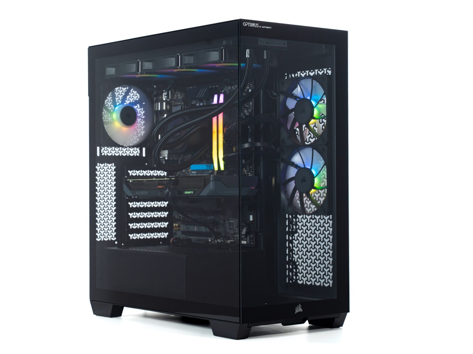 OPTIMUS Komputer E-Sport GB650T-CR4 R7-7800X3D/32GB/1TB/RX 9060 XT 8G/W11