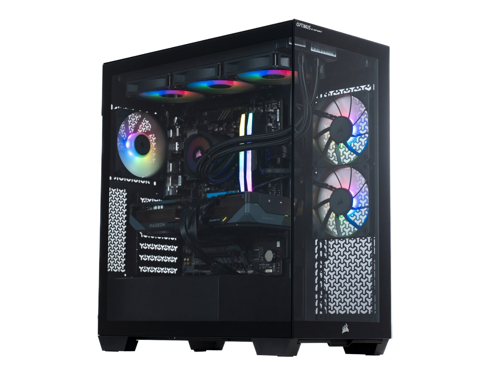 OPTIMUS Komputer E-Sport GB650T-CR5 Ryzen 7 7800X3D/32GB/1TB/RX 9070 OC 16GB/W11H