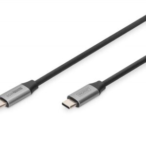 Digitus Kabel połączeniowy USB 3.0 60W/5Gbps Typ USB C/USB C M/M 1m Czarny