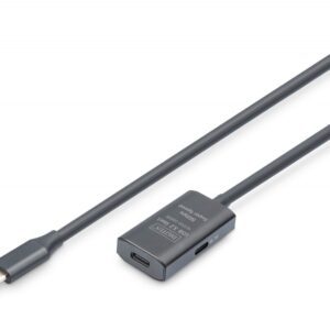 Digitus Kabel przedłużający aktywny USB-C - USB-C, USB 3.2 Gen1, 5Gbps, 5m