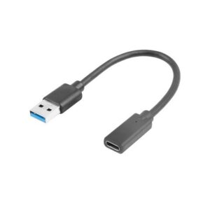 Lanberg Adapter USB TYPE-C(F) AM 3.1 15 cm
