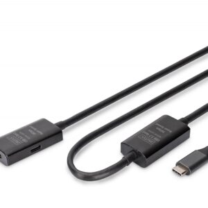 Digitus Kabel przedłużający aktywny USB-C - USB-C, USB 3.2 Gen1, 5Gbps, 10m