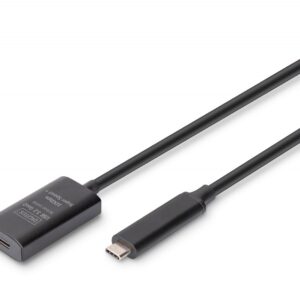 Digitus Kabel przedłużający aktywny USB-C - USB-C, USB 3.2 Gen2, 10Gbps, 5m
