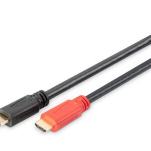 Digitus Kabel połączeniowy HDMI HighSpeed z Ethernetem ze wzmacniaczem 4K 30Hz UHD HDMI A/A M/M 15m