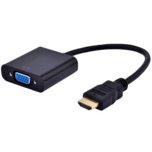 Gembird Adapter HDMI-A(M)->VGA(F) na kablu