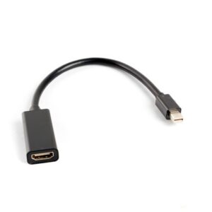 Lanberg Adapter mini DisplayPort (M) -> HDMI (F) na kablu