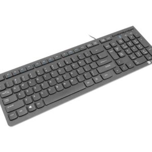 Natec Klawiatura Discus 2 slim czarna