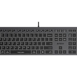 A4 Tech Klawiatura FStyler FX60H (białe podświetlenie)