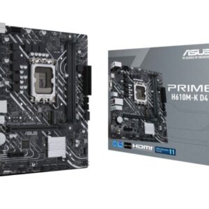Asus Płyta główna PRIME H610M-K D4 s1700 2DDR4 D-Sub/HDMI M.2 mATX