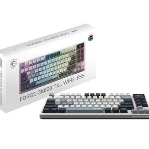 MSI Klawiatura gamingowa Forge GK600 TKL SKY US