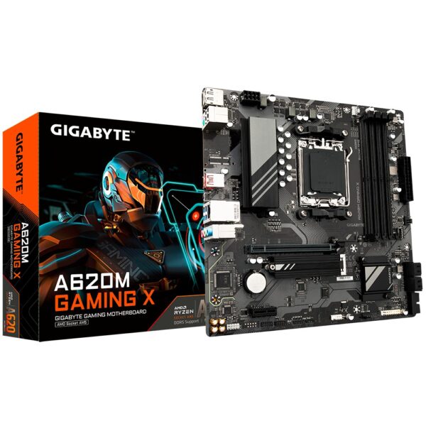 Gigabyte Płyta główna A620M GAMING X AM5 4DDR5 HDMI/DP M.2 mATX