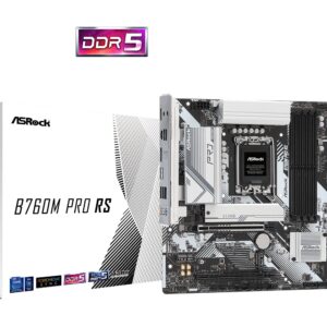 ASRock Płyta główna B760M Pro RS s1700 4DDR5 DP/HDMI mATX