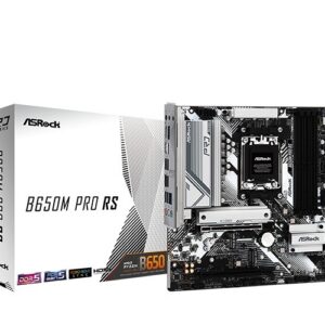 ASRock Płyta główna B650M PRO RS AM5 4DDR5 HDMI/DP mATX