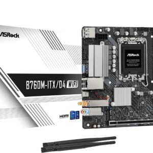 ASRock Płyta główna B760M-ITX D4 WIFI s1700 2DDR4 mITX M.2 USB-C