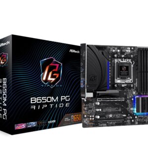 ASRock Płyta główna B650M PG RIPTIDE AM5 4DDR5 HDMI/DP mATX