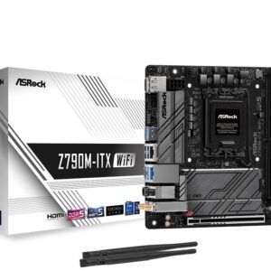 ASRock Płyta główna Z790M-ITX WIFI S1700 2DDR5 HDMI M.2 mITX