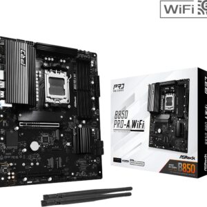 ASRock Płyta główna B850 PRO-A WIFI AM5 4DDR5 ATX