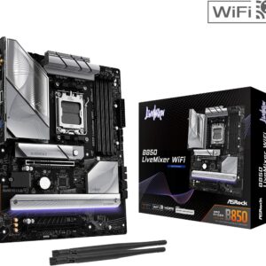 ASRock Płyta główna B850 LIVEMIXER WIFI AM5 4DDR5 USB3.2 ATX