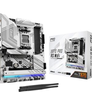 ASRock Płyta główna X870 PRO RS WIFI AM5 4DDR5 M.2 ATX