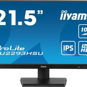 IIYAMA Monitor 22 cale XU2293HSU-B7,IPS,100Hz,FHD,HDMI,DP,300cd