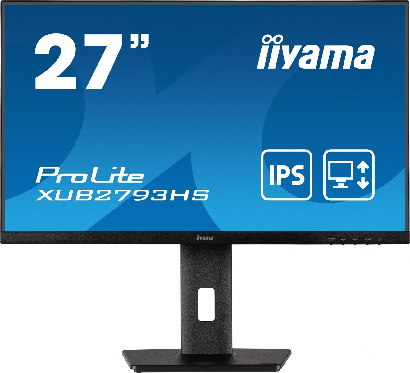 IIYAMA Monitor 27 cali XUB2793HS-B7,IPS,FHD,HDMI,DP,2x2W,300cd