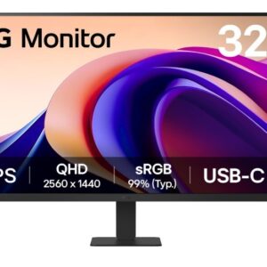 LG Electronics Monitor 31.5 cala 32U631A-B QHD 100Hz IPS HDR10