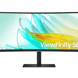 Samsung Monitor 34 cale ViewFinity S65UA VA 3440x1440 UWQHD 21:9 1xHDMI 1xDP 1xUSB-C(90W) 3xUSB 3.0 LAN (RJ45) 5ms 100Hz HAS+PIVOT zakrzywiony głośniki 3Y OS