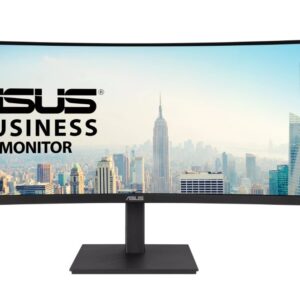 Asus Monitor VA34VCPSR 34 cale WQHD USB-C65W RJ45 1500R 21:9 DP HDMI USB3.2x3 H:0-130MM