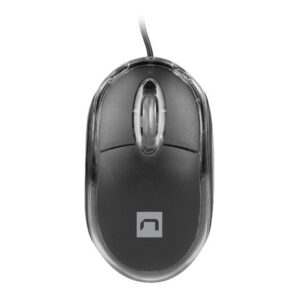 Natec Mysz Vireo 2 1000 DPI optyczna USB Czarna